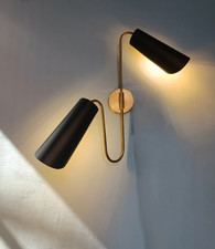 Paire d'appliques murales en