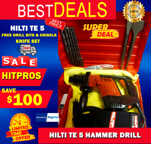 Hilti hammer drill free - te, drill,