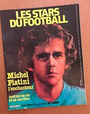 FOOTBALL MONDIAL de 1980 SPÉCIAL PLATINI SA CARRIERE : JOEUF NANCY ST-ETIENNE