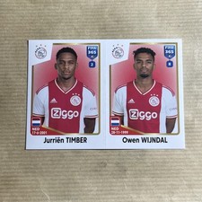 378 TIMBER WIJNDAL AJAX ATLAS PANINI FIFA 365 2023 STICKERS FOOT FOOTBALL