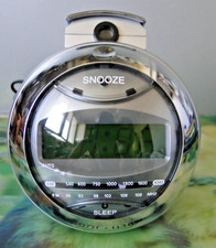 Radio réveil TOKAÏ LRE 134 écran led digital projection filaire gris PO FM