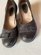 chaussures cuir noir Brako talon 5 cms 38