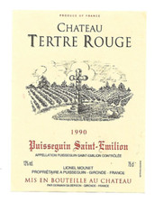 Etiquette vin puisseguin - puisseguin, saint