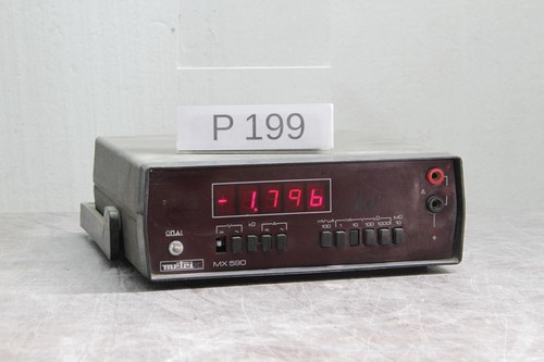 Metrix mx590 multimeter 2d - multimeter, 3.1/2d