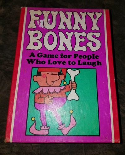 1968 funny bones card - game, by