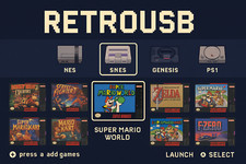 Retro game stick, USB Plug and