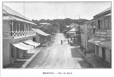 MADAGASCAR / MAJUNGA ( MAHAJANGA ) RUE DU ROVA / ILLUSTRATION 1906