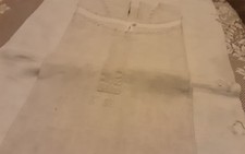 CHEMISE ANCIENNE BRODEE LIN