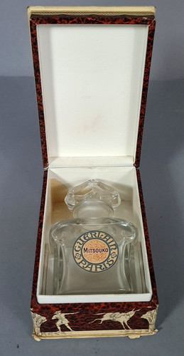 Flacon parfum en - , cristal