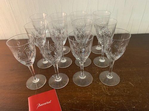 Verres vin rouge taillé - 12, à