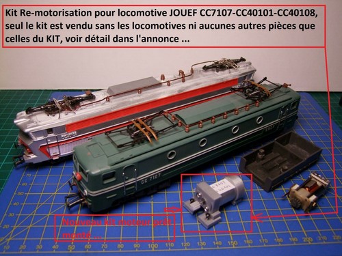 Kit motorisation locomotive - motorisation,
