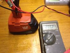 Batterie hilti SFB 185 refaite a neuf en 3,3Ah ni mh 1 an de garantie