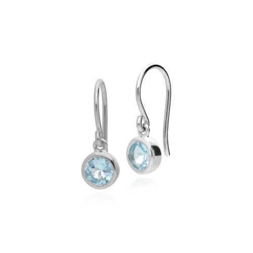 Essentiel rond topaze bleu - rond,