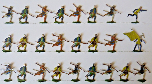 Plats étain zinnfiguren - d'étain,