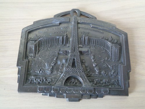 Ancienne plaque metal - plaque,