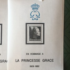 Monaco 1983 en hommage à la princesse Grace
