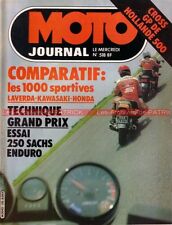 MOTO JOURNAL  518 HONDA CB 900 F2 LAVERDA 1000 Jota GS KAWASAKI Z1000 J SACHS