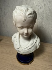 Buste En Biscuit Porcelaine Napoléon III Enfant (Made In Japan)
