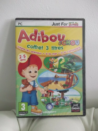 Adibou chou coffret - 3, titres