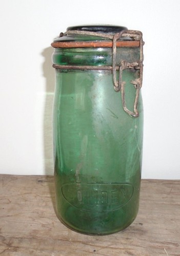Ancien bocal solidex verre - ancien,