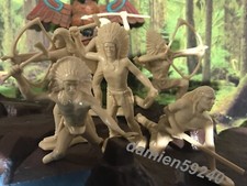 Figurine, Guerriers INDIENS FARWEST 1/32 TIM-MEE Indian warriors