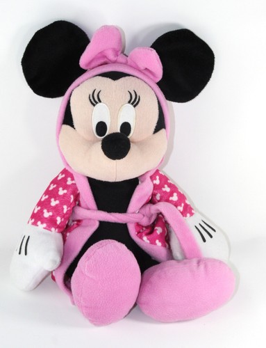 Peluche doudou minnie peignoir - doudou,