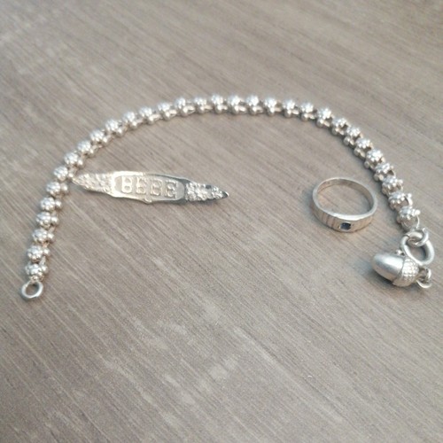 Lot ancien argent bijoux - ancien, en