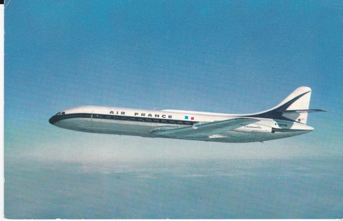 Cpsm caravelle air france - caravelle,