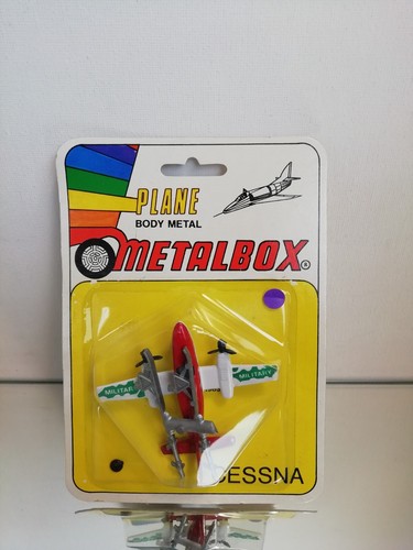 Boîte métal avion cessna - métal,