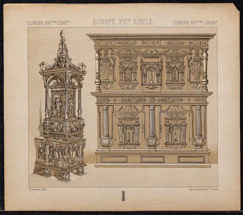 1890 mobilier allemand - -,