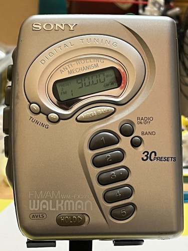 Sony portable radio cassette - portable,