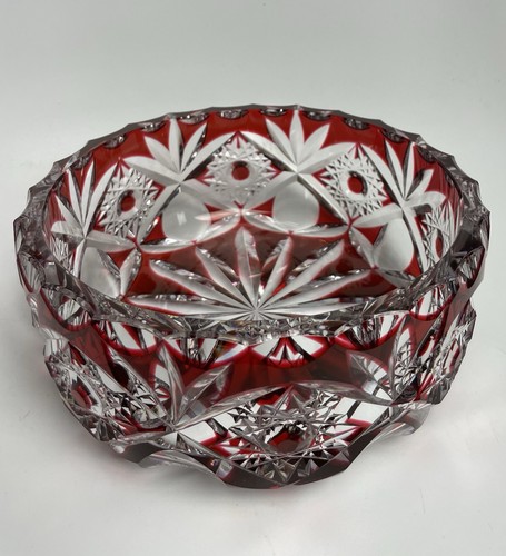 Cristal coupe rouge à - rouge,