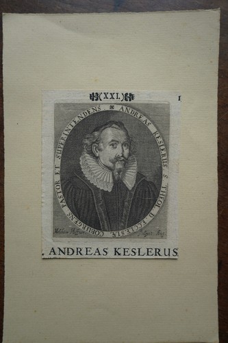 Andreas keslerus portrait - keslerus, :