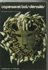 LIVRE COPEAUX BOIS DÉROULES  DÉCORATION  MAISON ACCESSOIRES DÉGUISEMENTS