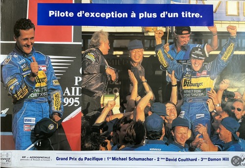 Affiche poster renault - renault, f1