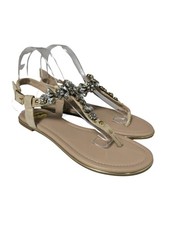 BUFFALO Tong Dames Sandales T EU 38 blanc cassé style décontracté