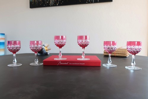 Cristal baccarat verres à - cristal, 6