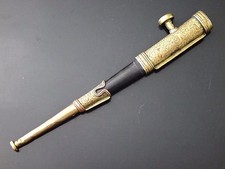 Rare pipe chinoise bronze