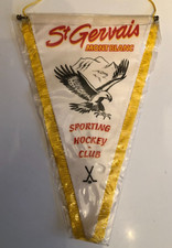 Ancien Grand Fanion )) ST Gervais MONT BLANC / SP. HOCKEY CLUB