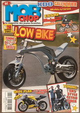 Mob Chop magazine Motorcycle Janvier January 2007 Numéro Number 260 French