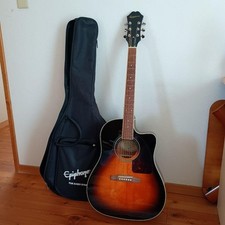 Guitare acoustique Epiphone J-45EC Studio Sunburst d'occasion du Japon avec...