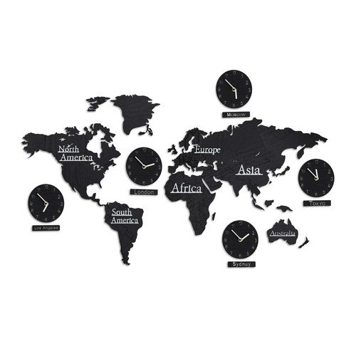 Carte monde bois - monde,