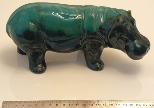 Hippopotame céramique - hippopotame,