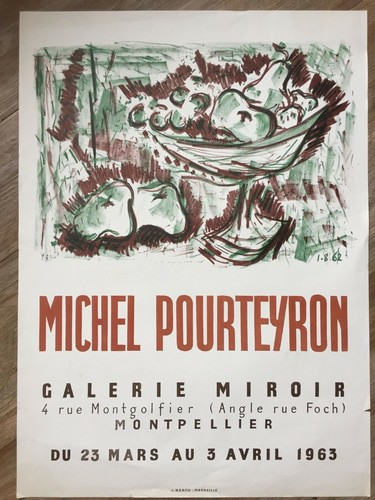 Affiche lithographie - affiche,