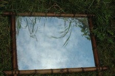 Ancien et grand miroir de
