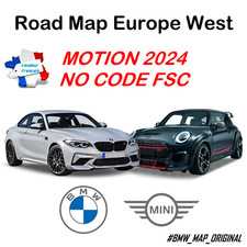 ORIGINAL Mise à jour GPS Road Map BMW - MINI - Europe WEST MOTION 2024 NO FSC