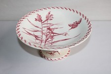 Compotier haut en faïence de