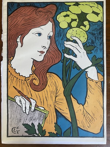 Eugene grasset serigraph - eugene,