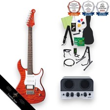 Ampli Bluetooth Yamaha Pacifica 212VQM pour guitare électrique matelassé en é...