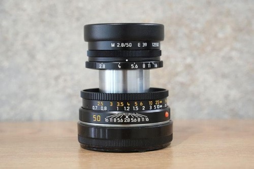 Objectif noir elmar mm - noir, 50